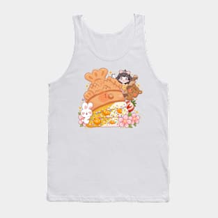 Taiyaki Mango Ice Cream Tank Top